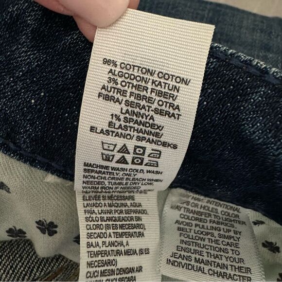 Women’s Lucky Brand Jeans Lolita Capri Distressed - Picture 11 of 11